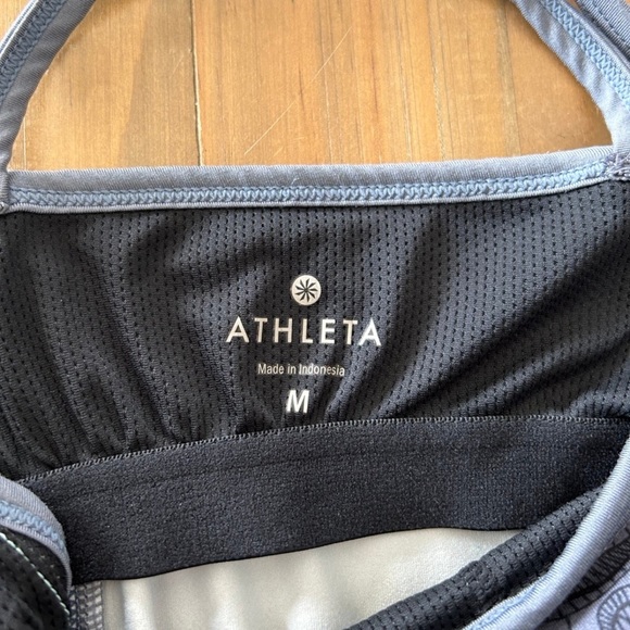 Athleta Harmonious Tank grey Ombré Floral - Picture 5 of 6